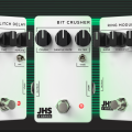 JHS se ponen psicodélicos con los nuevos 3 Series Glitch Delay, Bit Crusher y Ring Modulator