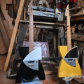 La Telecasso, una Telecaster cubista creada por el luthier Les Godfrey