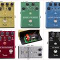 Fender presenta 5 pedales de Buffer, Compresor, Overdrive, Delay y Reverb