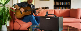 BOSS AC-22LX, un amplificador de guitarra acústica que simula captación estéreo con micrófonos