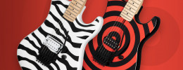 Kramer Pacer Wild Zebra y 84 Red Bullseye, reedición de dos guitarras de la era dorada del shred