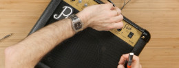 Reparando un ampli de guitarra