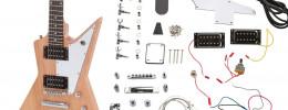 Harley Benton tiene tres nuevos kits de guitarra eléctrica con formas de Explorer y Flying V