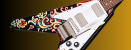 La Flying V "Love Drops" de Jimi Hendrix, recreada por Epiphone