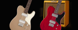 Fender American Pro II Cabronita Telecaster HH, con cuerpo y mástil de caoba y mini-humbuckers DiMarzio