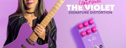 JHS Pedals The Violet, un pedal de overdrive y distorsión diseñado en colaboración con Lari Basilio