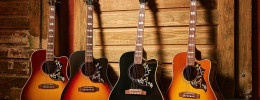 Nuevas Gibson Hummingbird EC, la famosa electroacústica estrena una versión con cutaway