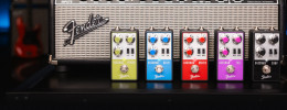 Fender Bassman, pedales para bajo con efectos de compresor, overdrive, fuzz, reverb, y delay