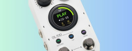 Mooer GL100, un looper y caja de ritmos con pantalla táctil, 300 minutos de grabación, y 100 memorias