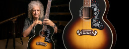 Gibson Brian May SJ-200 signature, una peculiar guitarra acústica de 12 cuerdas para el guitarrista de Queen