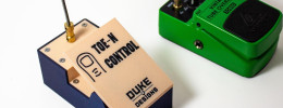 Toe-N Control, un pedal de expresión impreso en 3D que permite manejar mecánicamente cualquier efecto