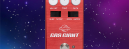 Pigtronix Gas Giant, un pedal de fuzz analógico de alta ganancia inspirado en los modelos de los 70