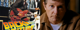 Gibson y Michael J. Fox, en busca de la guitarra perdida de "Regreso al Futuro"