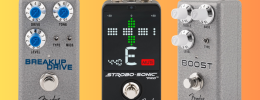Nuevos pedales Fender Strobo-Sonic Pro, Hammertone Boost y Hammertone Breakup Drive