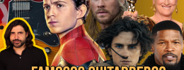Actores y celebridades que tocan la guitarra