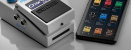 Boss PX-1 Plugout FX: un camaleónico pedal que reúne 16 efectos clásicos con pantalla, Bluetooth y MIDI