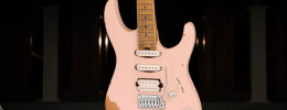 Charvel Rick Graham Signature Pro-Mod DK24 2PT, ahora con acabado relic de color rosa y fabricada en México