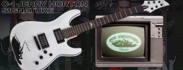 La Schecter C-1 Jerry Horton 25th Anniversary conmemora los 25 años del álbum Infest de Papa Roach