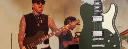 Schecter Jack Fowler PT en Drab Green, una nueva signature estilo Tele para el guitarrista de Jelly Roll