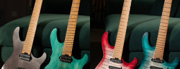 Cort Space G6MS y G6TR: guitarras sin pala con puente fijo y multiescala, o escala estándar con vibrato