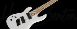Harley Benton R-458MN LH WH MultiScale, su guitarra de 8 cuerdas con trastes en abanico, ahora para zurdos