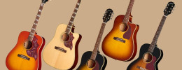 Epiphone amplía la serie Inspired by Gibson con las nuevas acústicas Hummingbird, J-45 y L-00 Standard