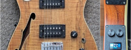 Un guitarrista ha insertado un Valeton GP-5, un previo hexafónico y control MIDI en una copia de Telecaster