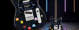 La Fender x PAC-MAN Player II Telecaster se viste con la estética del mítico juego arcade del comecocos