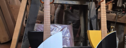 La Telecasso, una Telecaster cubista creada por el luthier Les Godfrey