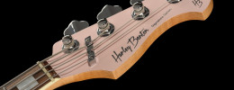Harley Benton MV-4JB BassTheWorld Signature en Shell Pink, una versión más asequible del modelo de Gregor Fris