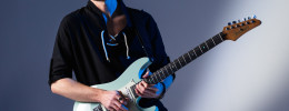 La nueva LM10 en configuración HSS y acabado Mint Green es la 2ª signature de Luca Mantovanelli con Ibanez