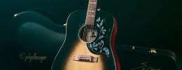 Epiphone Eric Church Hummingbird Dark: nueva acústica acompañada de un whisky elaborado con madera de Gibson
