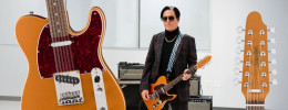 Squier Paranormal Troy Van Leeuwen Telecaster XII: 12 cuerdas y estética Tele para Queens of the Stone Age