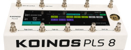 Judahs Koinos PLS 8, switcher de loops y controlador MIDI con pantalla táctil