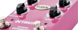 T-Rex Octavius, pedal octavador y booster en uno