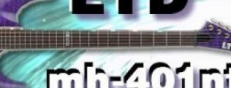 Review guitarra ltd mh-401nt see-thru purple