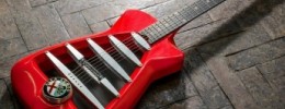 Guitarra Alfa Romeo y MITO: la fusión de Alfa Romeo junto a Marshall y Harrison Custom Guitar Works