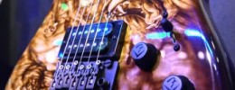 John Cruz muestra la Zombie Stratocaster
