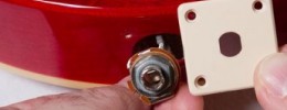 "The no spin Jack" de Epiphone, sistema de clavija de entrada anti giros
