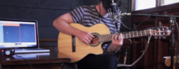 Emisión en directo desde el taller de grabación personal para guitarristas en Madrid