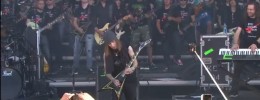 Alexi Laiho toca junto a 100 guitarristas sobre el escenario
