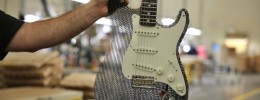 Cardboard Guitar Stratocaster, guitarra de cartón construida en la factoría de Fender