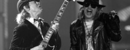 Angus Young tocó anoche con Guns N’ Roses en el Festival de Coachella