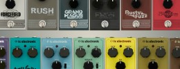 TC Electronic presenta 13 nuevos pedales de efecto