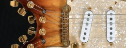 Strobelcaster, una Stratocaster en tamaño viaje