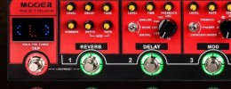 Red Truck, Mod Factory Pro, Tender Octaver Pro y Baby Bomb, los nuevos pedales de Mooer