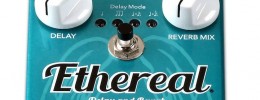 Wampler Ethereal, reverb y delay unidos en un solo pedal