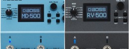 Boss MD-500 y RV-500, dos nuevos multiefectos de modulación y reverberación