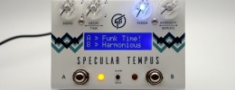 Specular Tempus de GFi System, un pedal de delay y reverb programable