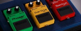 Boss 40th Anniversary Box Set: los pedales OD-1 Overdrive, PH-1 Phaser y SP-1 Spectrum reeditados